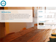 Tablet Screenshot of myhrsupportcenter.com